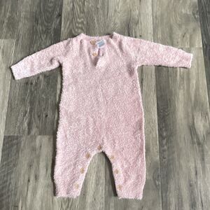 Modern Moments by Gerber Pink Newborn photos Long Sleeve 0-3 Months Button Up